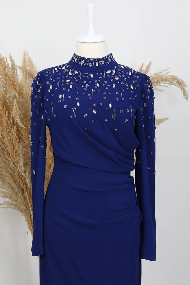 Esin Abiye Gece Mavi - LAMİAGİYİM