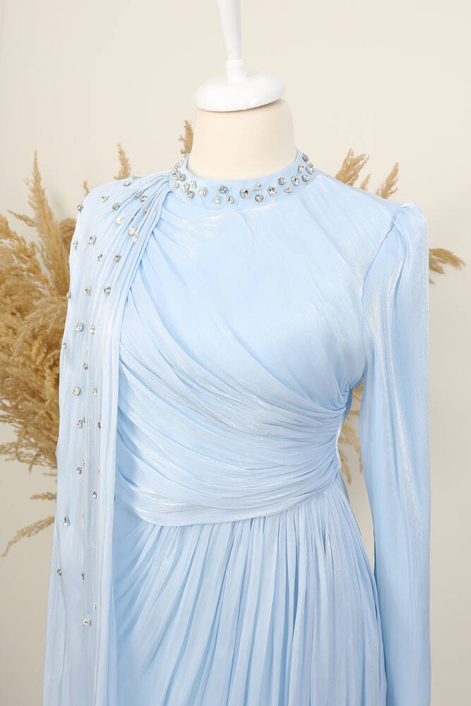 İlkin Yoryo Abiye Bebe Mavi - LAMİAGİYİM