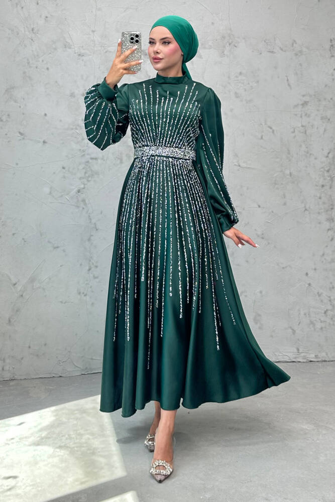 Madame Giyza Abiye Zümrüt 