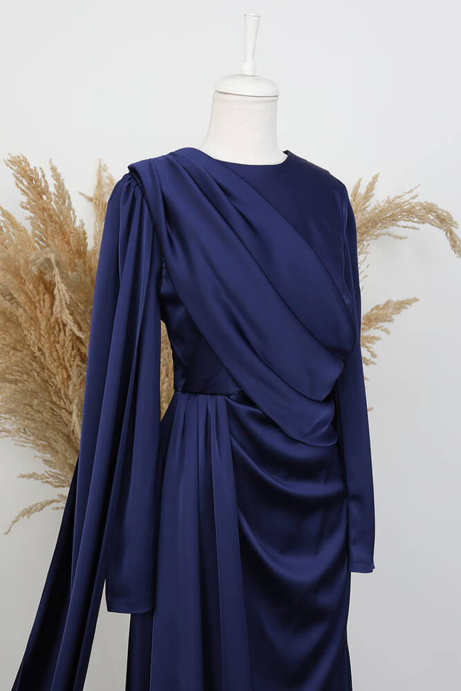 Melike Saten Abiye Lacivert - LAMİAGİYİM