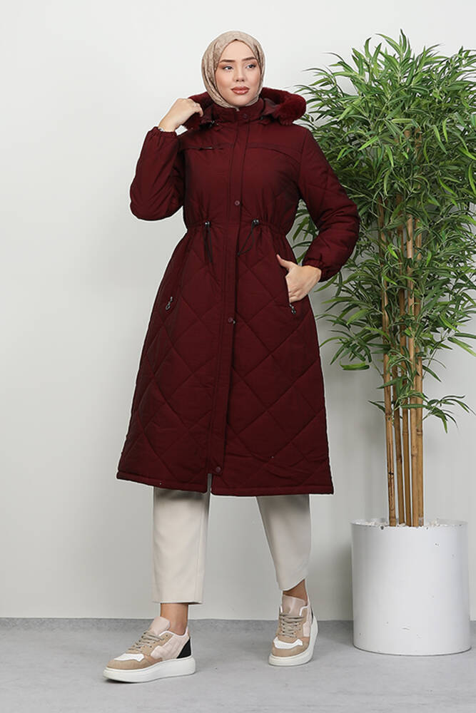 Mine Kapitone Mont Bordo - LAMİAGİYİM