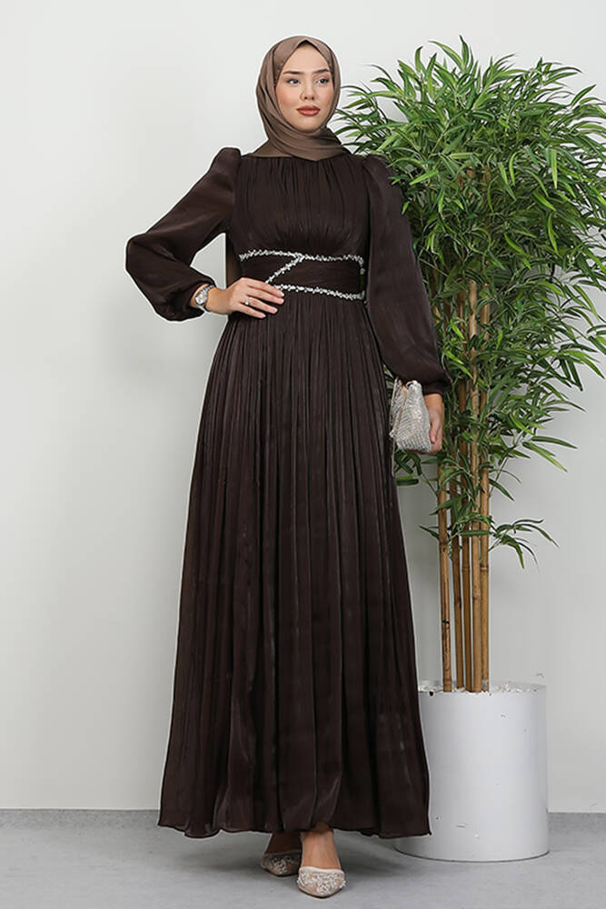 Narin Yoryo Abiye Acı Kahve - LAMİAGİYİM