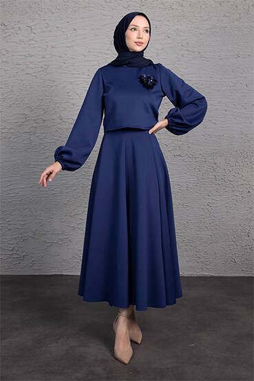 Prenses Skuba Takım Lacivert 