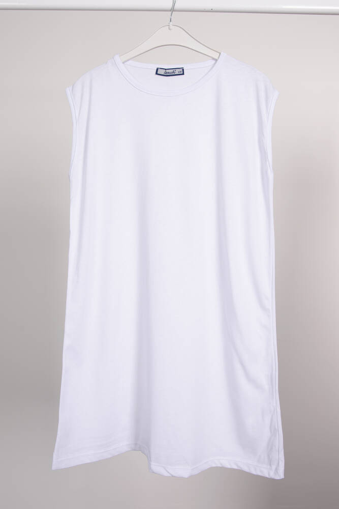 Sıfır Kol İçlik Beyaz - LAMİAGİYİM