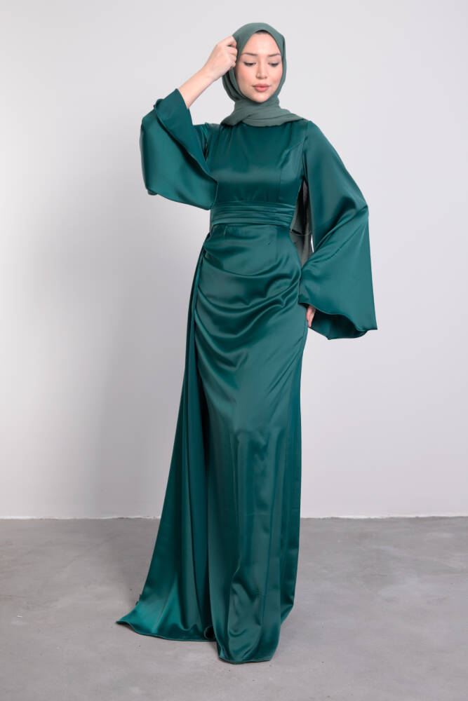 Yasemin Saten Abiye Zümrüt - LAMİAGİYİM