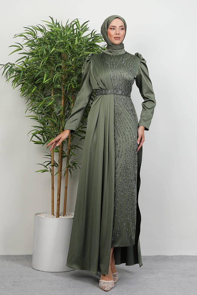 Yonca Pelerin Abiye Haki - LAMİAGİYİM